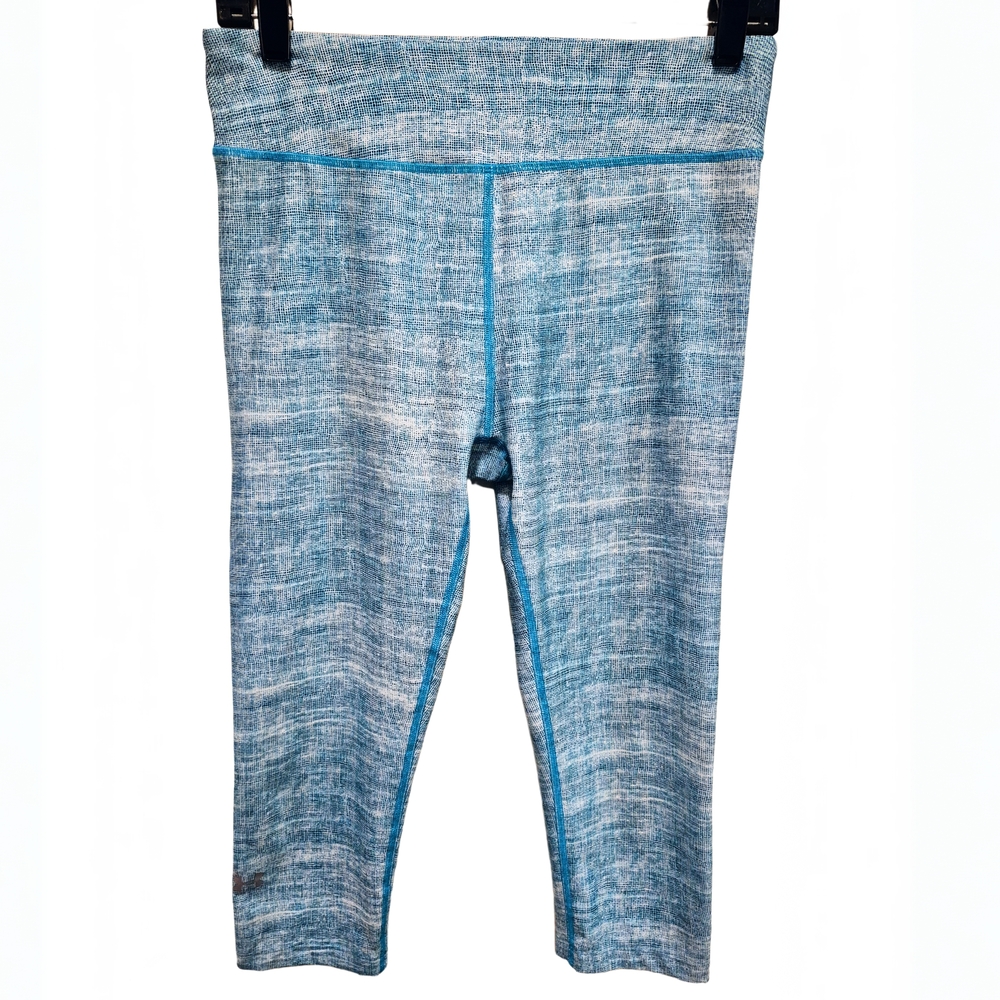 Under Armour HeatGear Blue Compression Leggings Women’s Medium